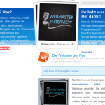 Interviews fuer Webmaster
