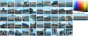 MultiColr-Suche nach Bildern mit Wasser oder Meer