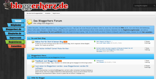 Bloggerherz.de-Forum