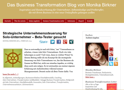 Blog Monika-birkner.de