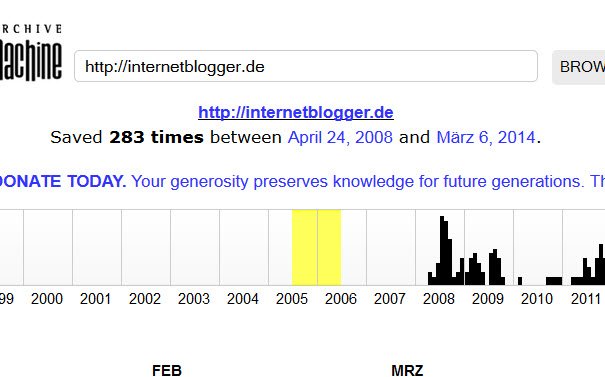 Internetblogger.de hat 6. Geburtstag