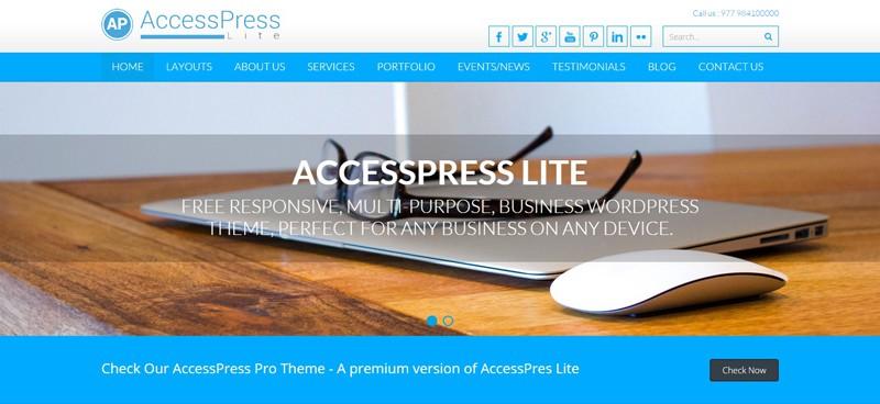 Access Press Lite WordPress Theme