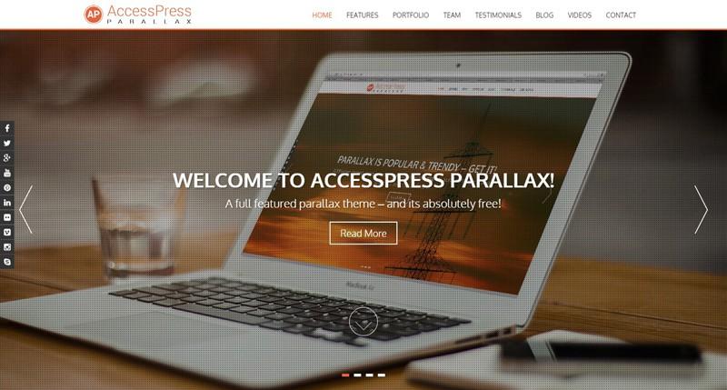 Access Press Parallax WordPress Theme