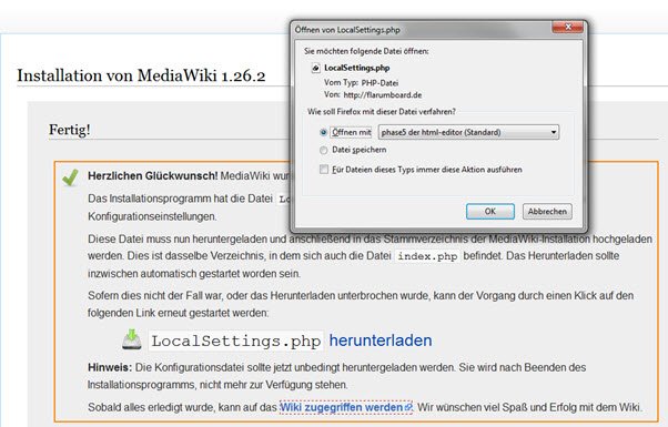 mediawiki-1-26-2-installation-schritt-9-fertig-installiert-localsettings-php-herunterladen