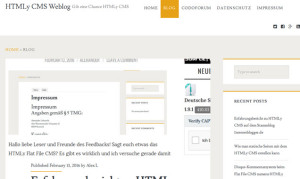 htmly-blog-frontend