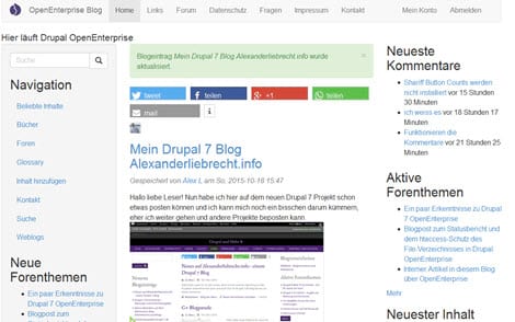 drupal7-openenterprise-blog-frontend