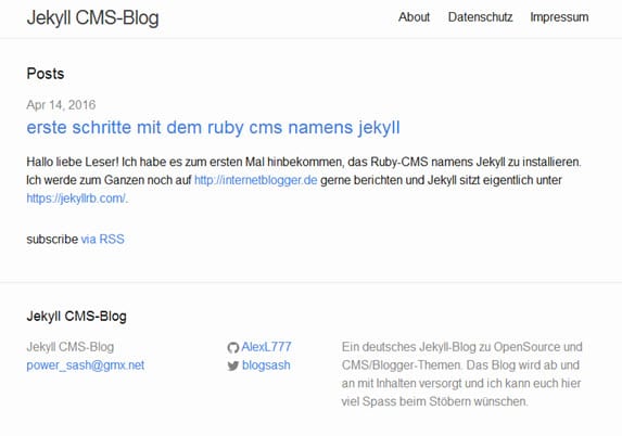 jekyll-cms-blog-frontend