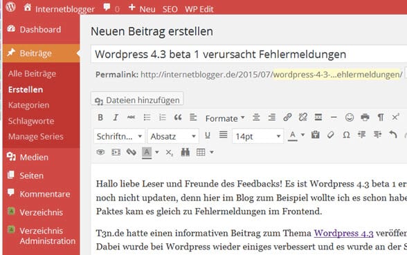 wordpress-4-3-beta1-verursachte-fehler