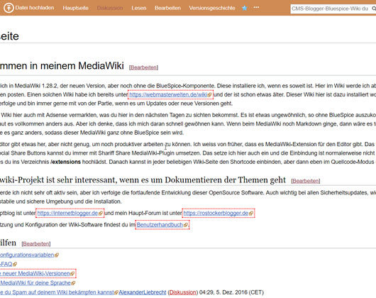 MediaWiki 1.29 RC1 erschienen