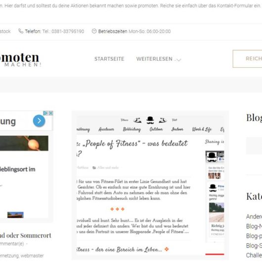 Aktueller Stand zu den Blogparaden-Promotion-Quellen