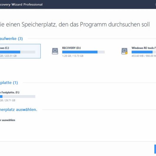 Daten wiederherstellen mit EaseUS Data Recovery Wizard