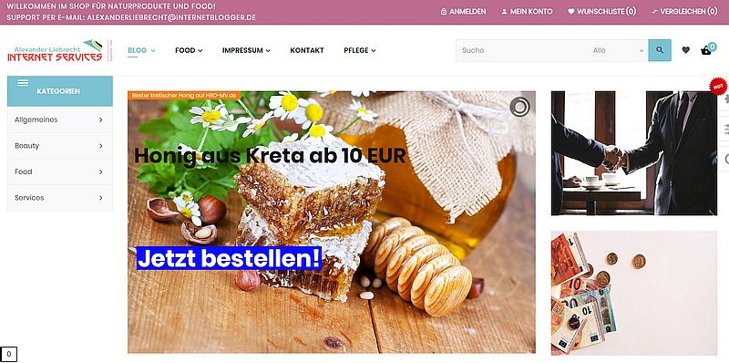 hro-mv.de im FrontOffice - PS 1.7.5